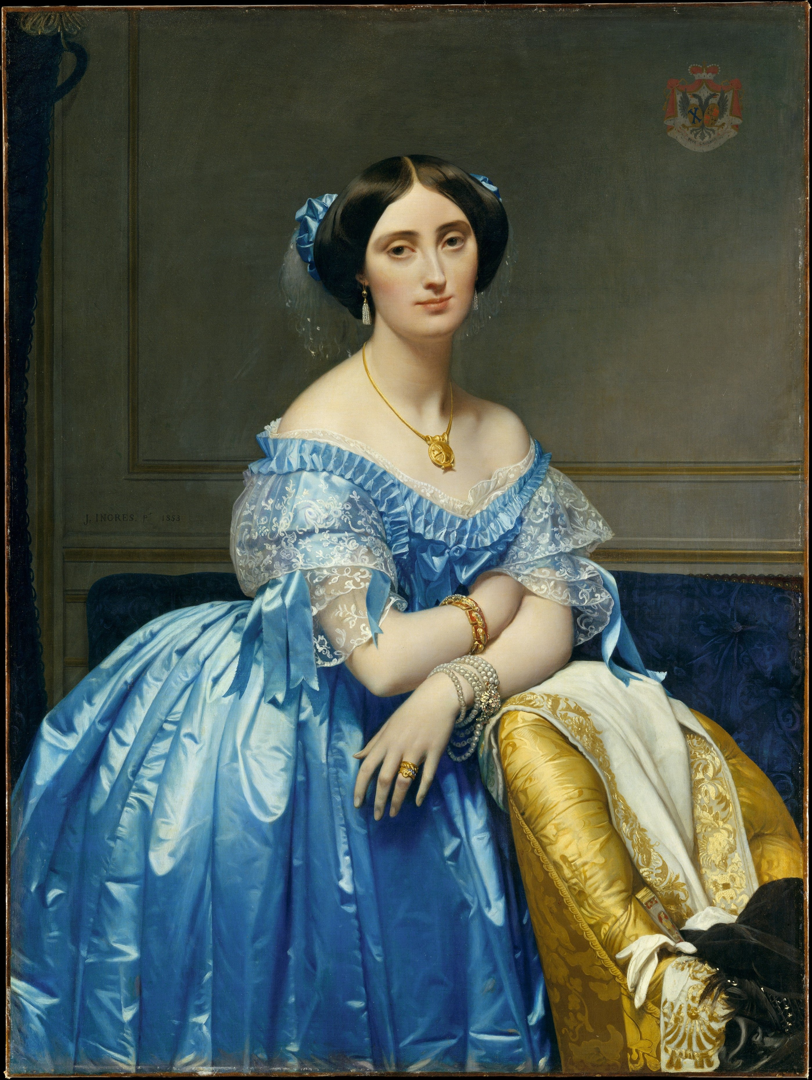 Broglien prinsessa - Jean-Auguste-Dominique Ingres
