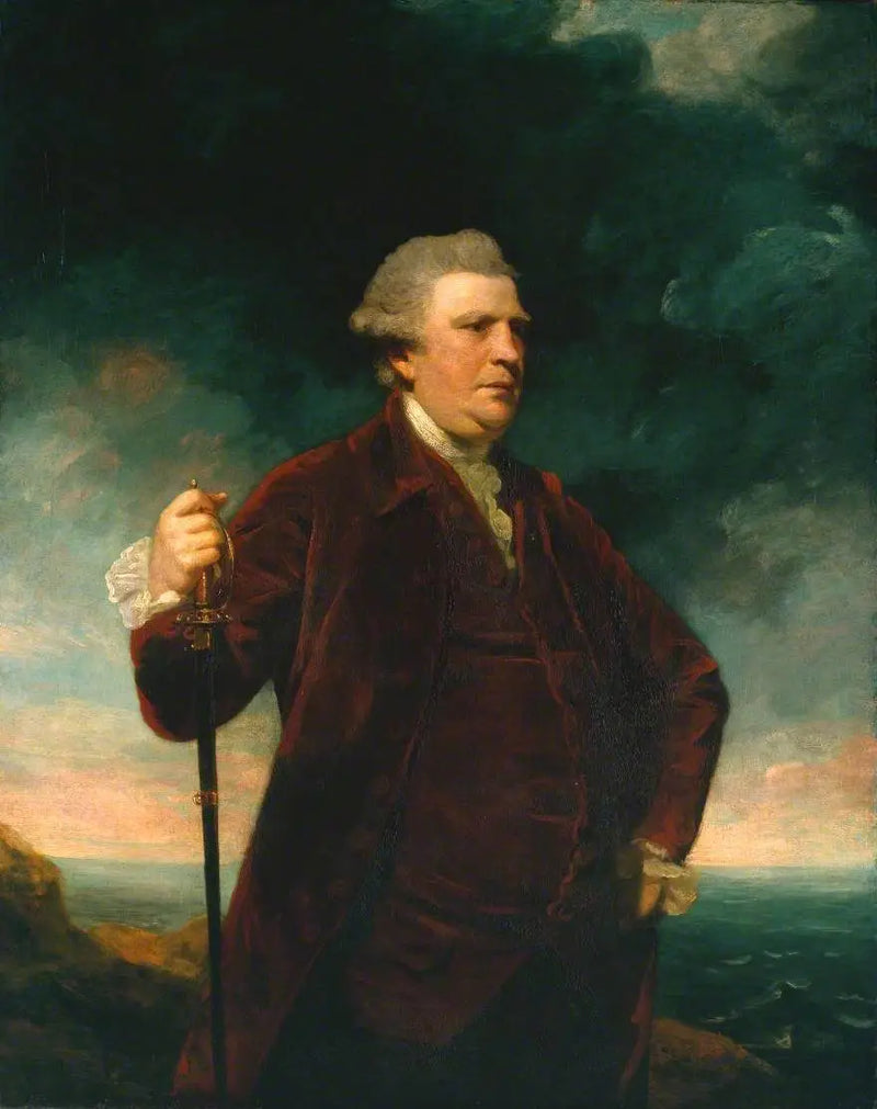 Amiraliluutnantti Keppel - Joshua Reynolds
