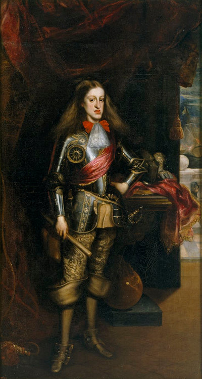 Charles II en armure - Juan Carreño de Miranda