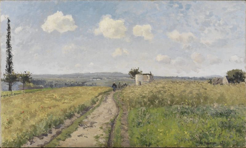Kesäkuun aamu - Camille Pissarro