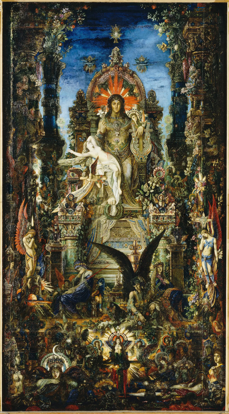 Jupiter ja Semele - Gustave Moreau