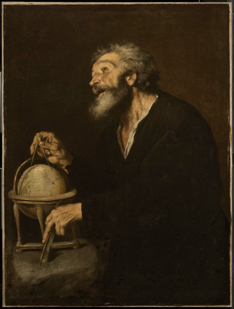 Le géographe - Jusepe de Ribera - Alpha Reproduction