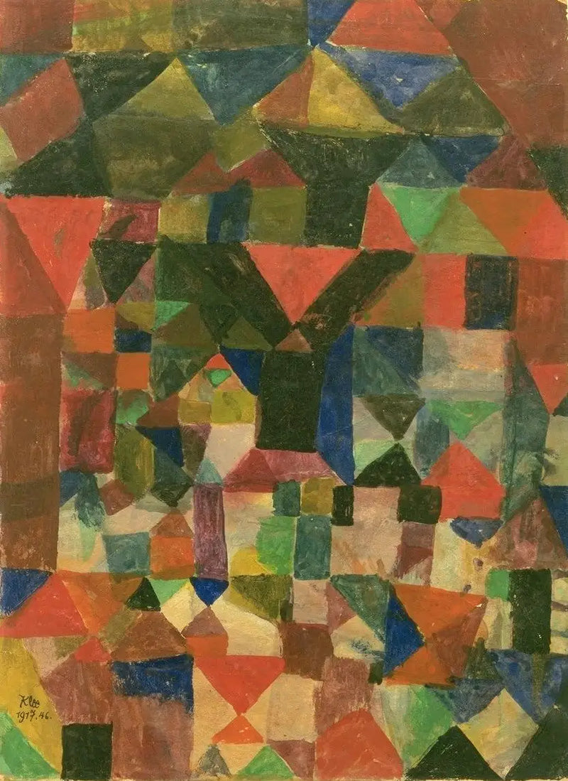 Kaupunkityyppinen rakennus - Paul Klee