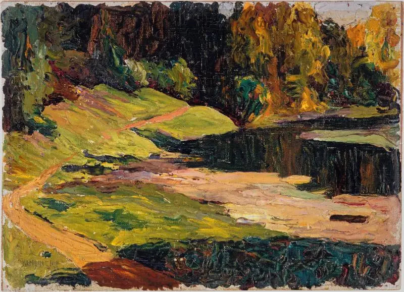 Akhtyrka, puisto - Vassily Kandinsky