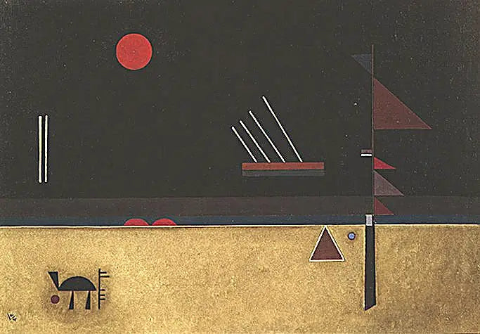 Ruskea - Vassily Kandinsky