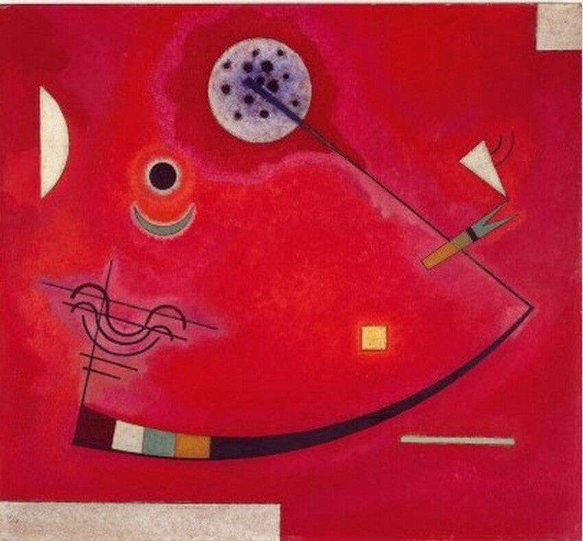 Gespannt im Winkel - Vassily Kandinsky