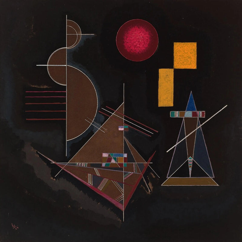 Kevyt raskaan päällä - Vassily Kandinsky