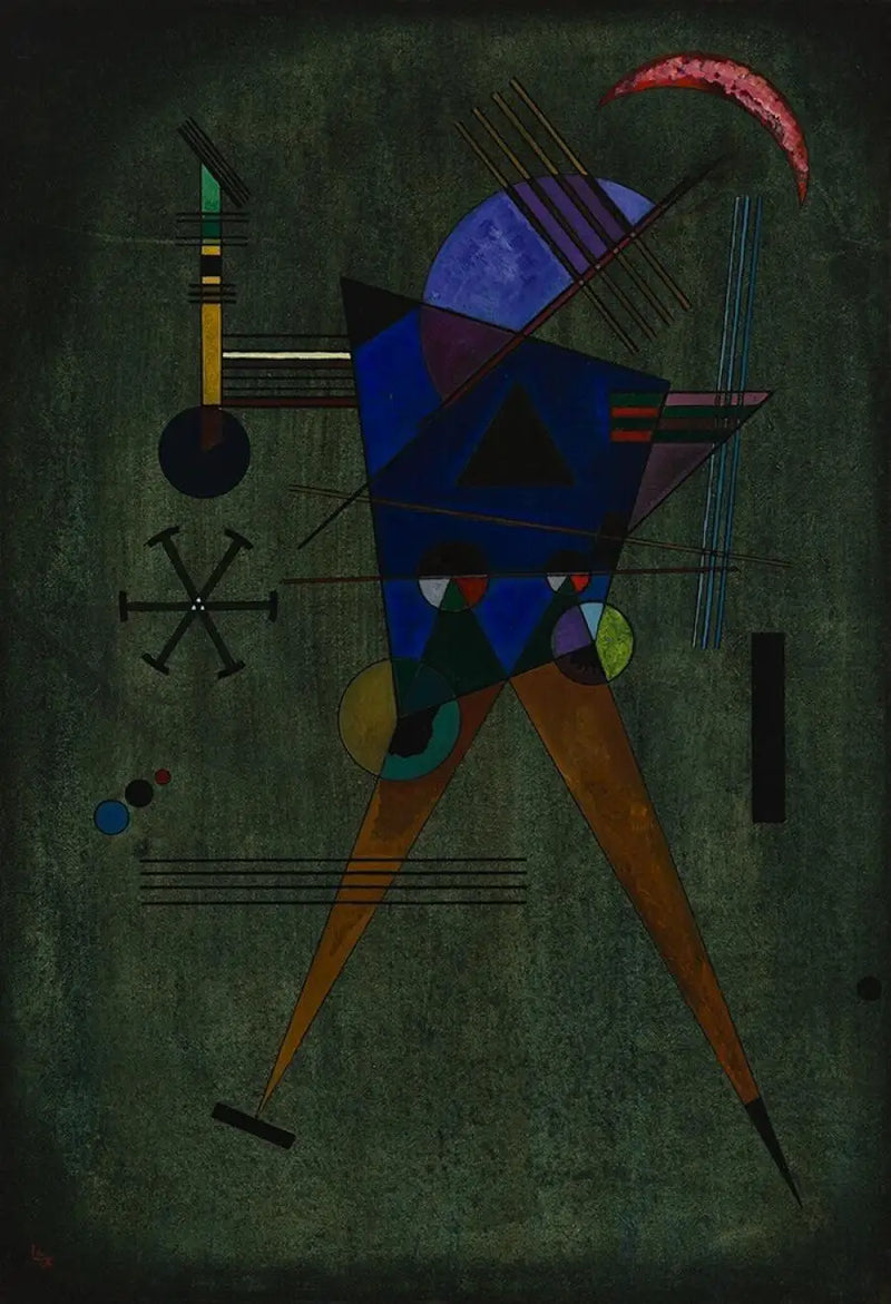 Musta kolmio - Vassily Kandinsky