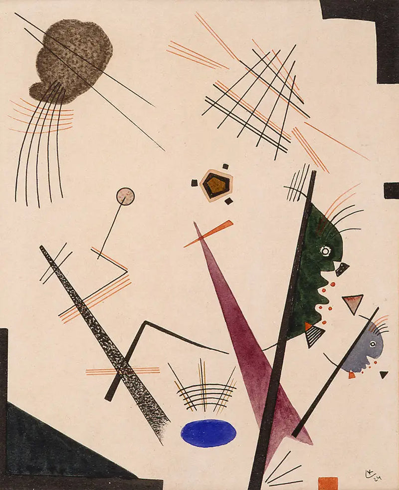 Koostumus (1924) - Vassily Kandinsky