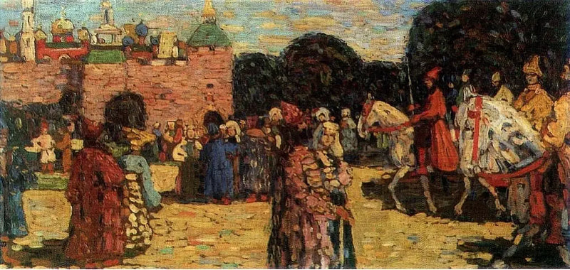 Sunnuntai (vanha venäjä) - Vassily Kandinsky