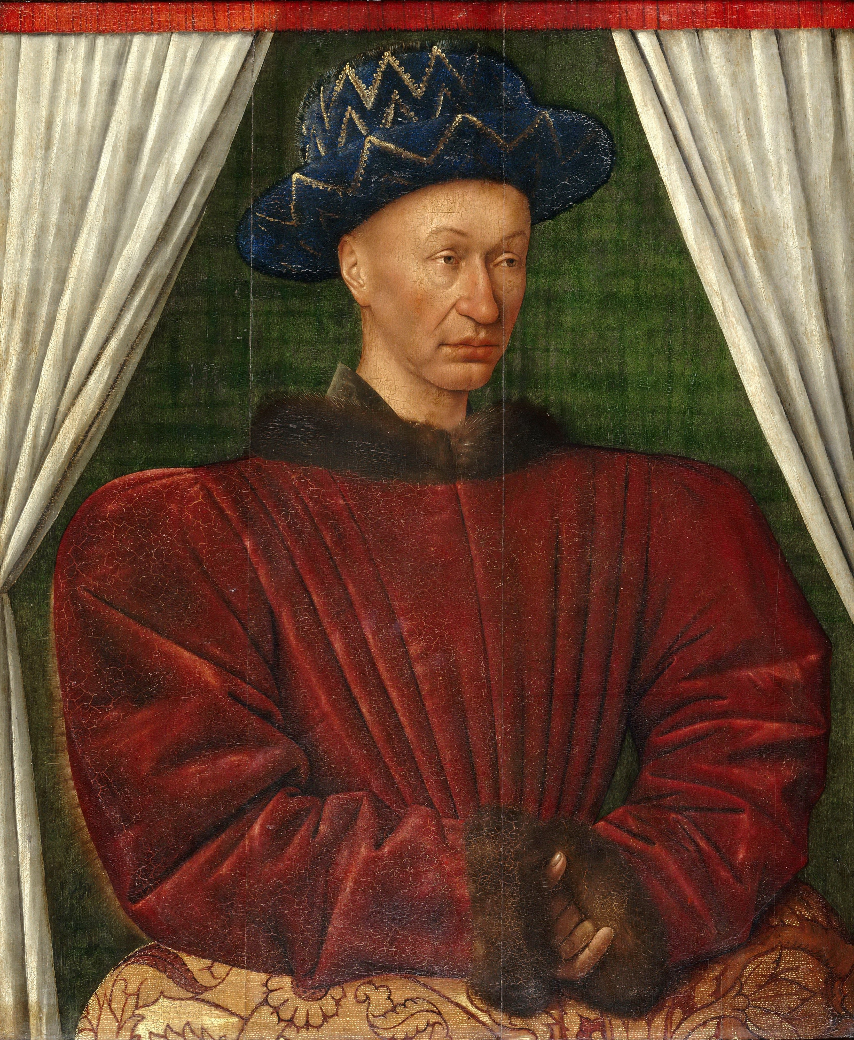 Charles VII, roi de France - Jean Fouquet