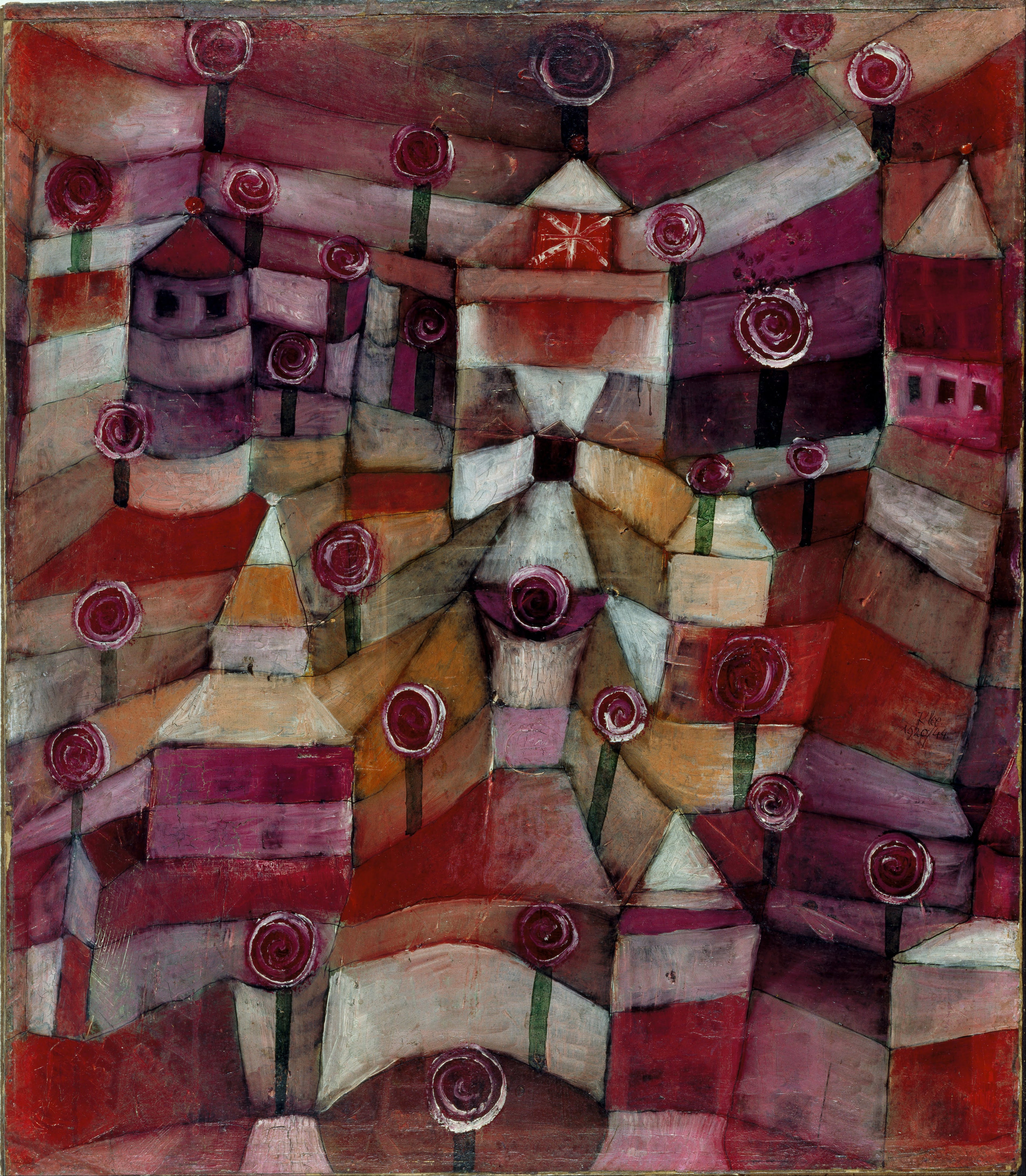 Ruusutarha - Paul Klee