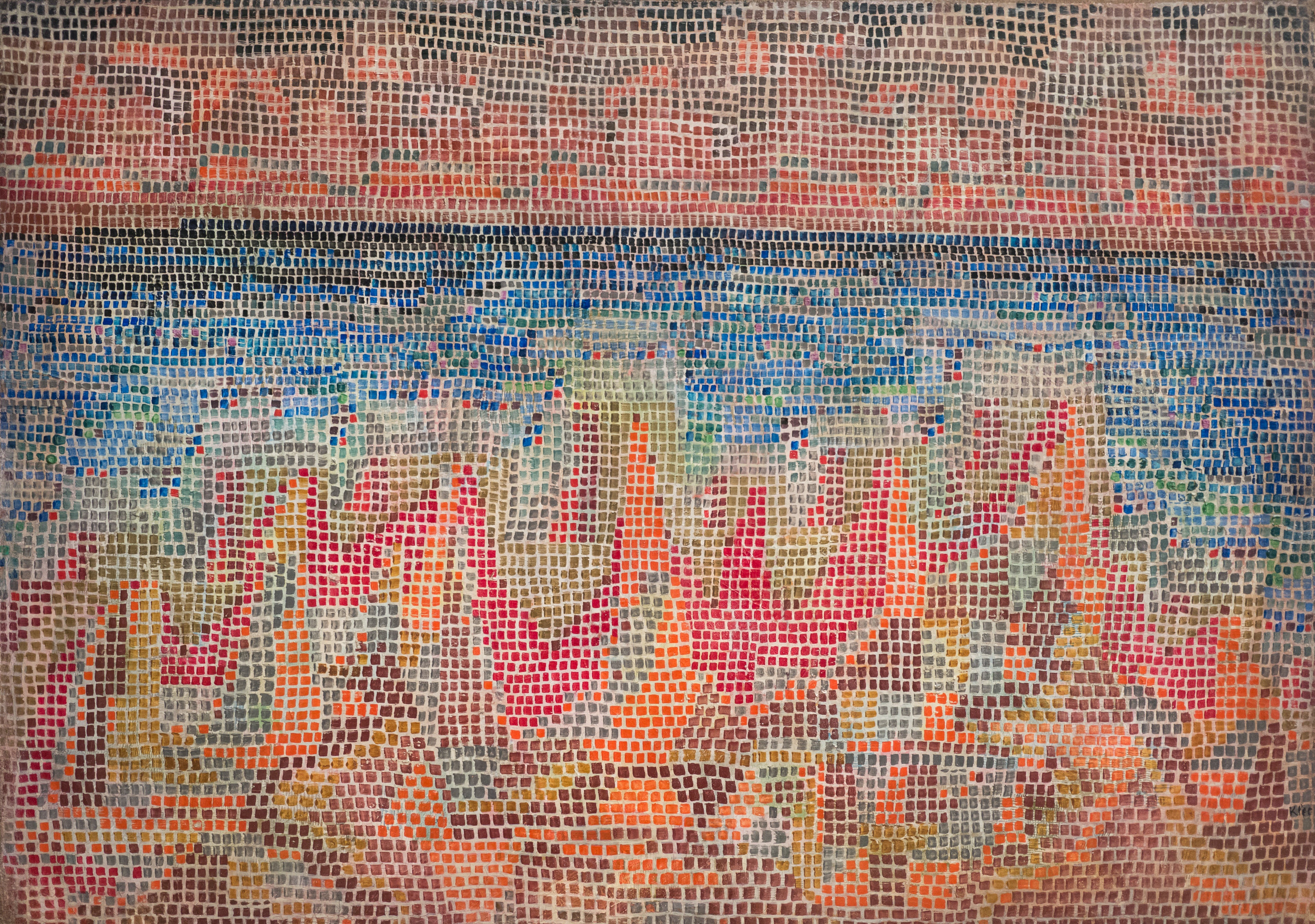 Kalliot meren äärellä - Paul Klee