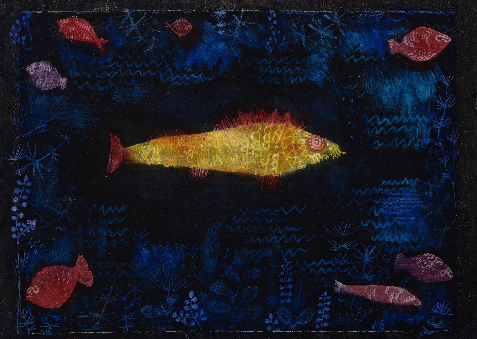 Punainen kala - Paul Klee