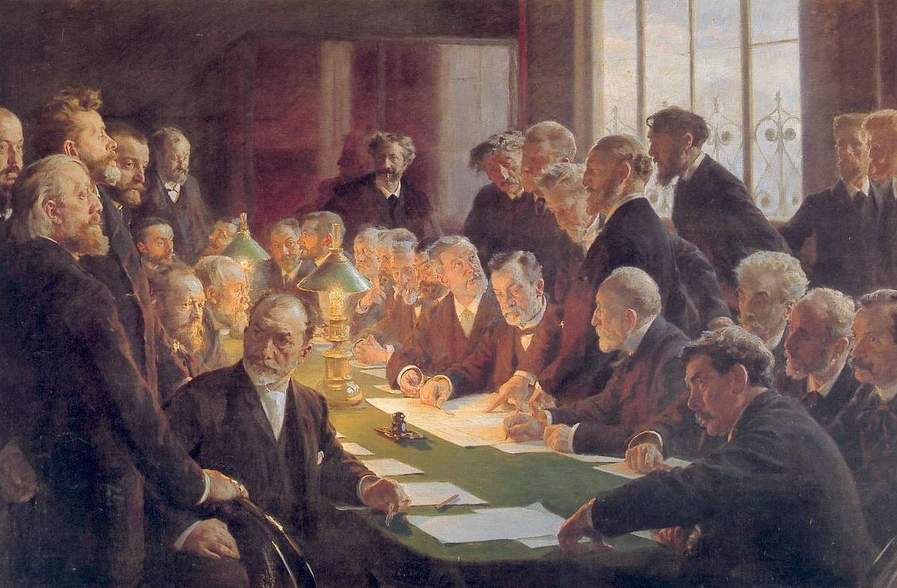 Tanskan taide näyttelyn komitea 1888 - Peder Severin Krøyer