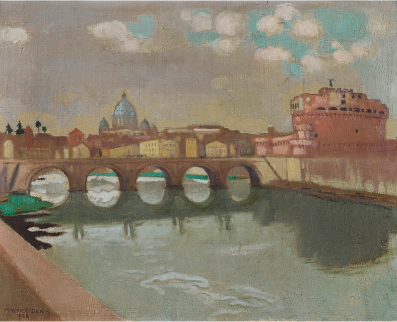 Le Pont Saint-Ange - Maurice Denis