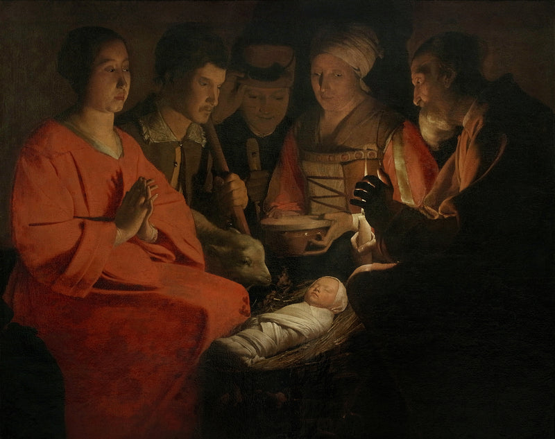 Betlehemin paimenien ylistys - Georges de La Tour