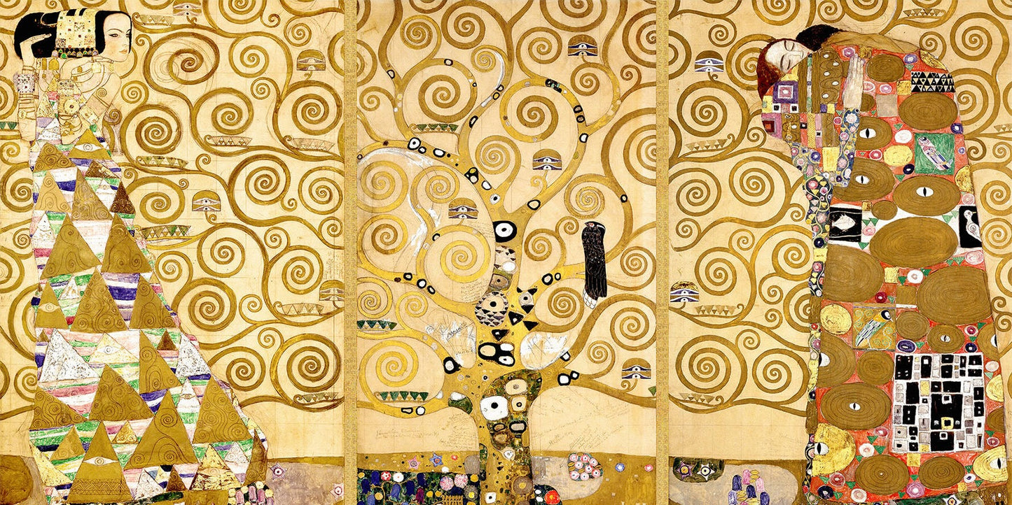 🌳✨ Elämänpuu – Stocletin frieesi – Gustav Klimt (1905–1909)