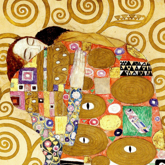 🤝 Syleily (Elämänpuun yksityiskohta) – Gustav Klimt (noin 1905-1909)