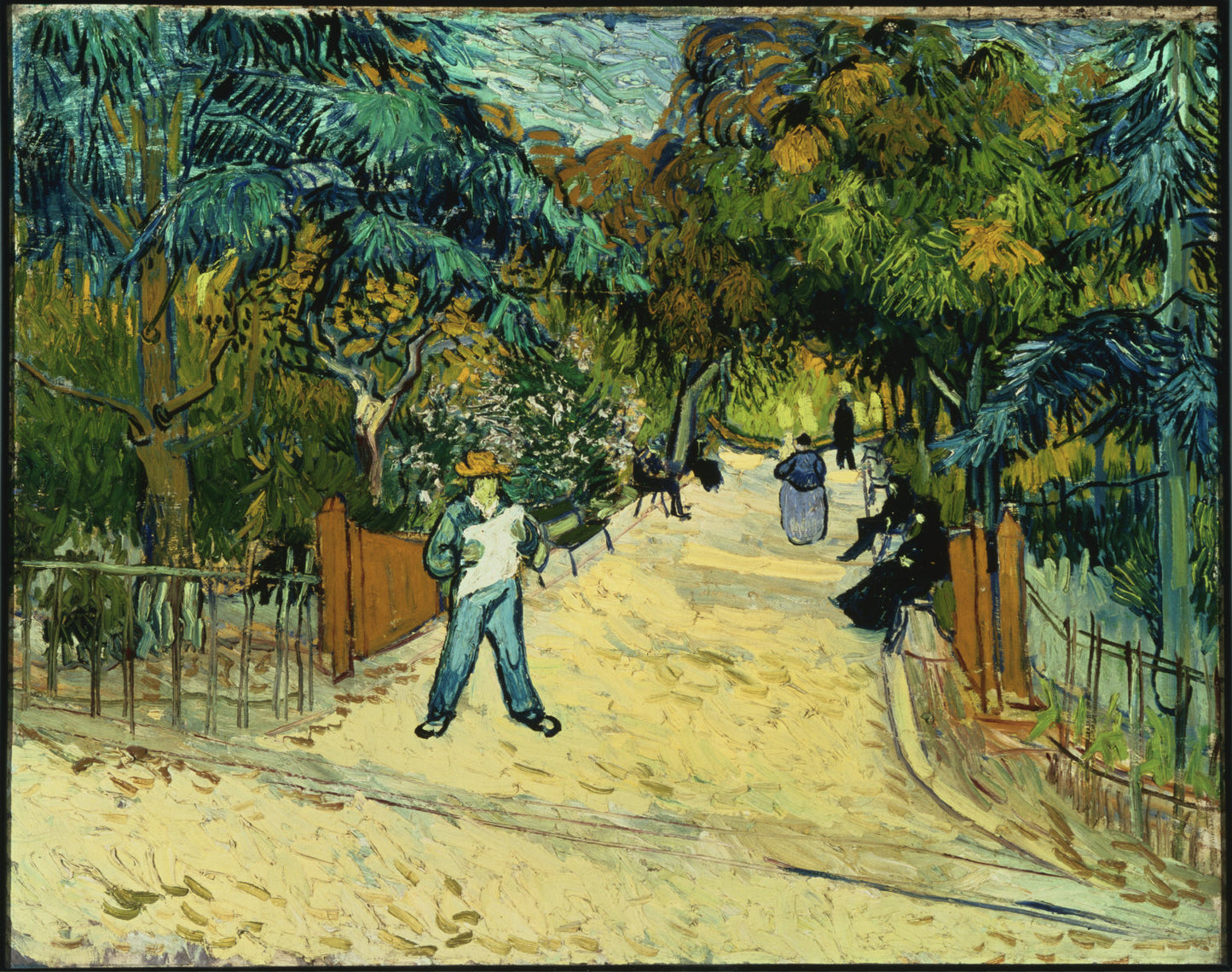 🌳Arlesin julkisten puistojen sisäänkäynti - Van Gogh