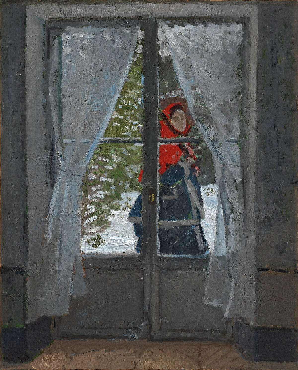 Punainen hattu - Claude Monet