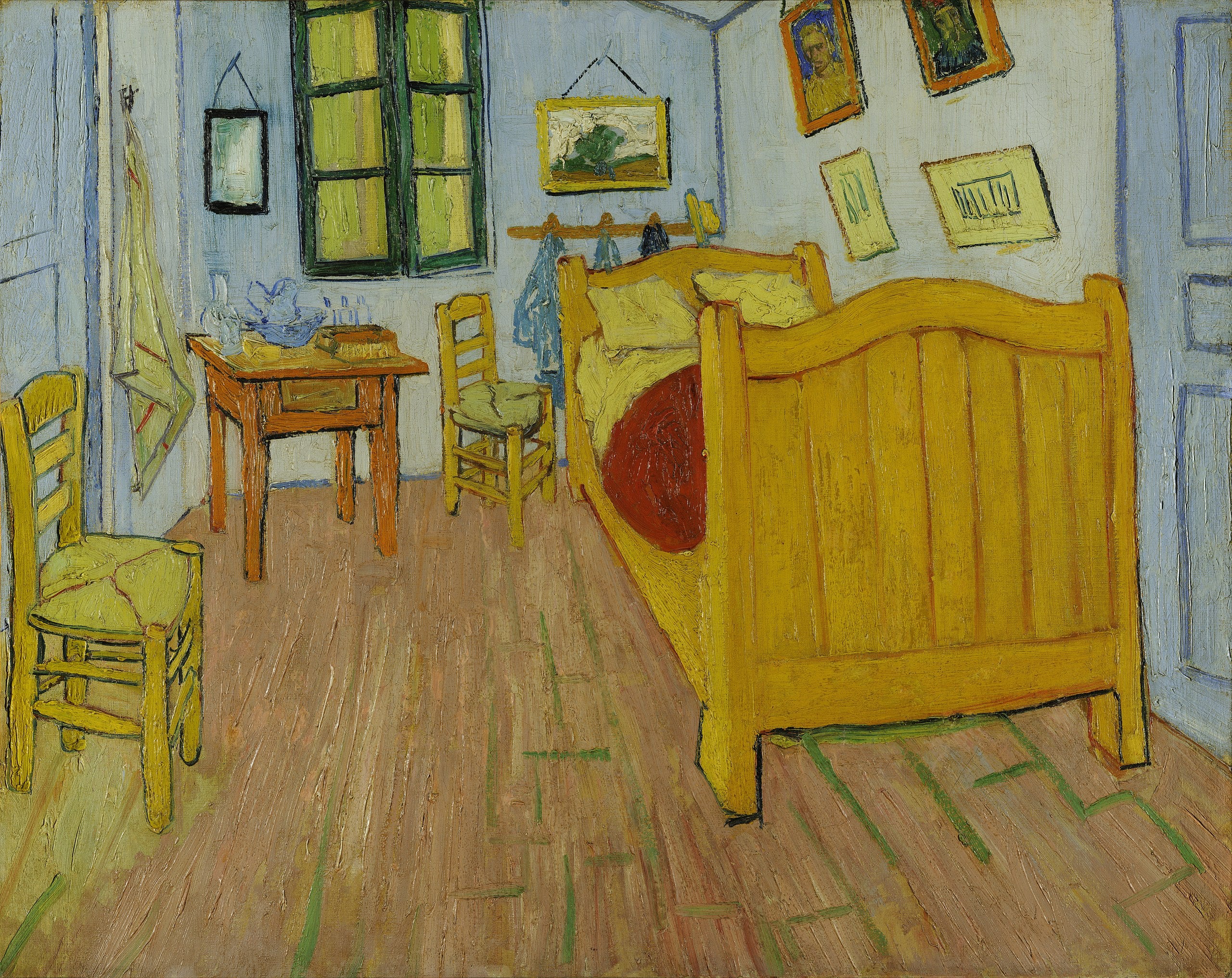 Makuuhuone - Vincent van Gogh