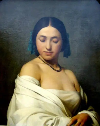 Nuori Tyttö - Hippolyte Flandrin
