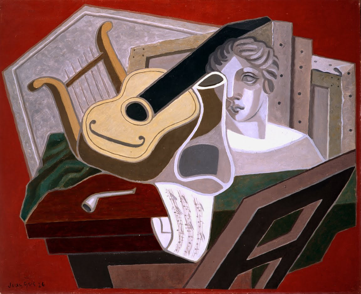 Muusikon pöytä – Juan Gris