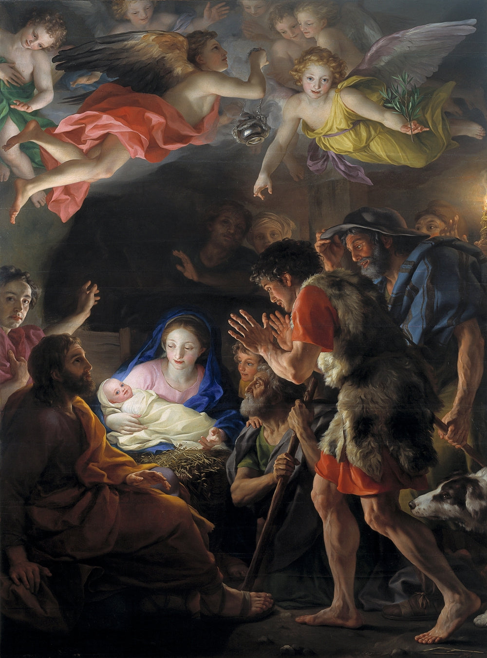 L’Adoration des bergers - Anton Raphael Mengs - Alpha Reproduction