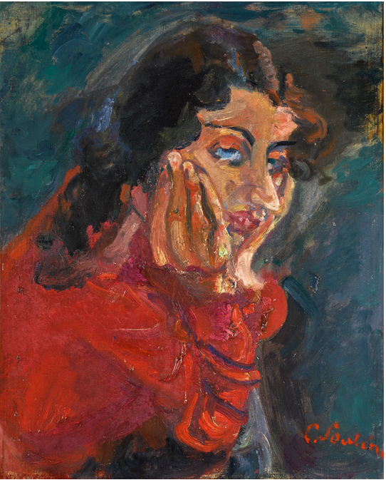 LA FEMME ACCOUDÉE (1937) - Chaim Soutine