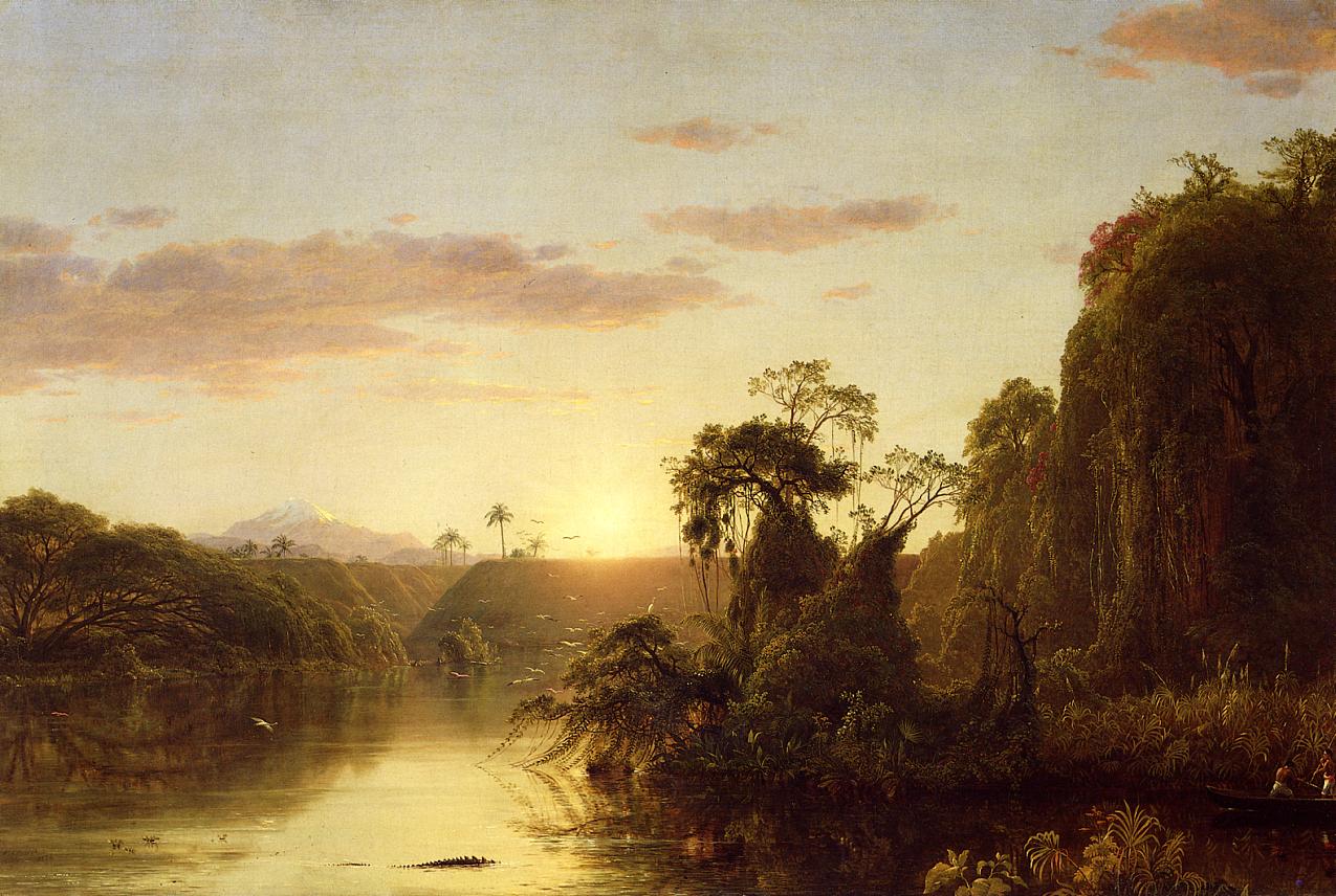 La Magdalena - Frederic Edwin Church