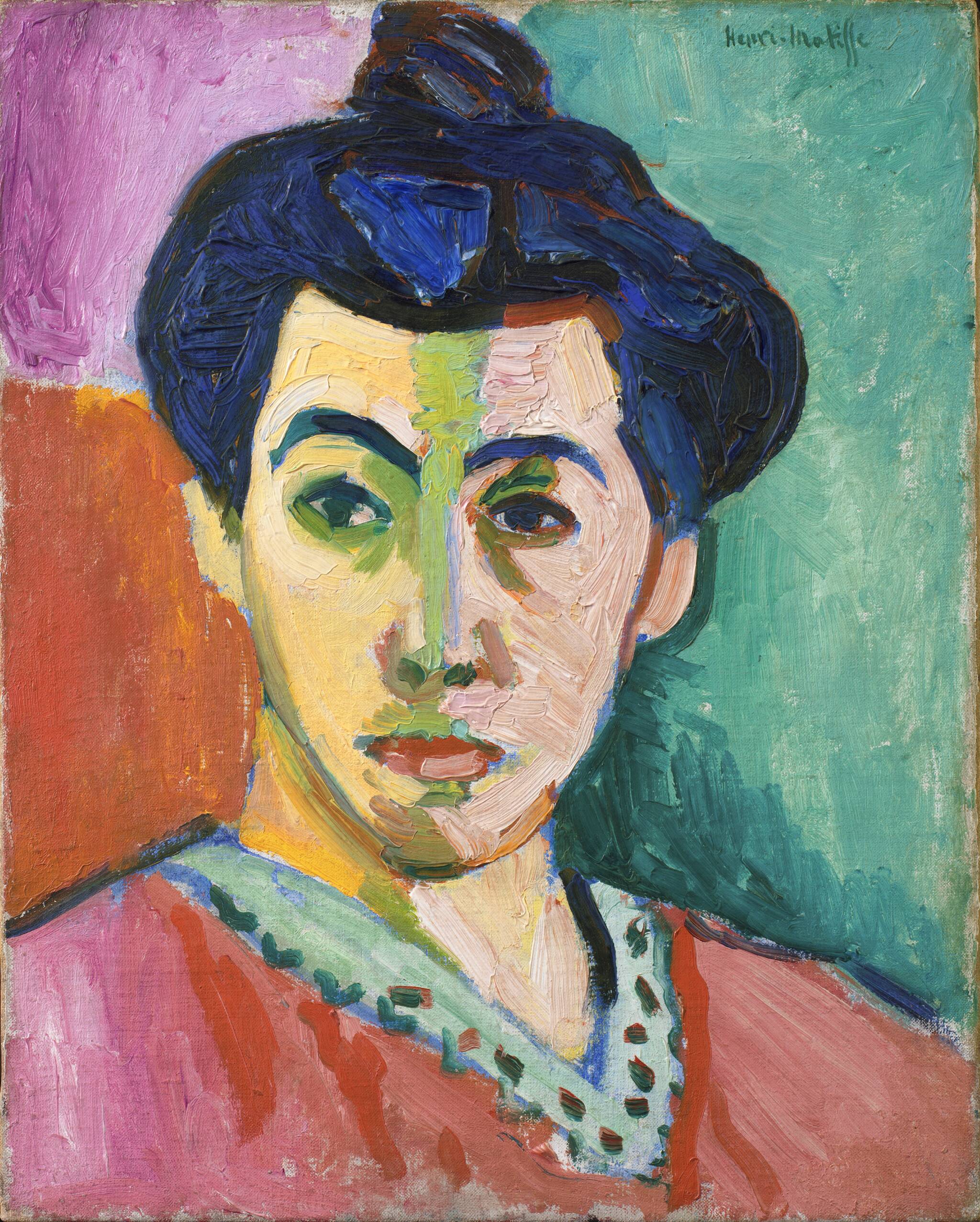 Reproduction du tableau « La Raie verte - Henri Matisse » par Alpha Reproduction en peinture à l’huile