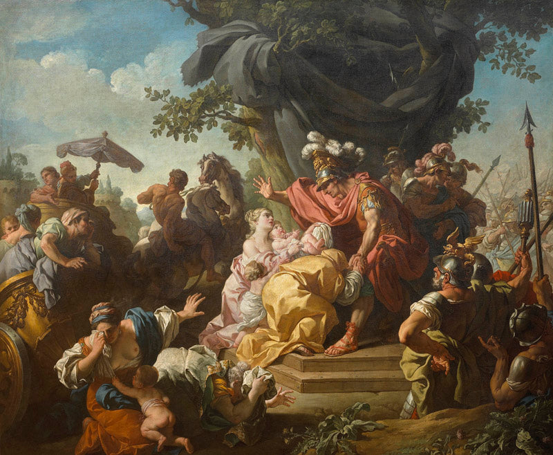 Coriolan chez les Volsques - Louis Jean François Lagrenée