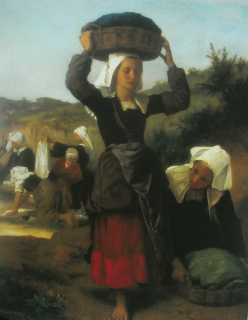 Fouesnantin pesijät - Bouguereau