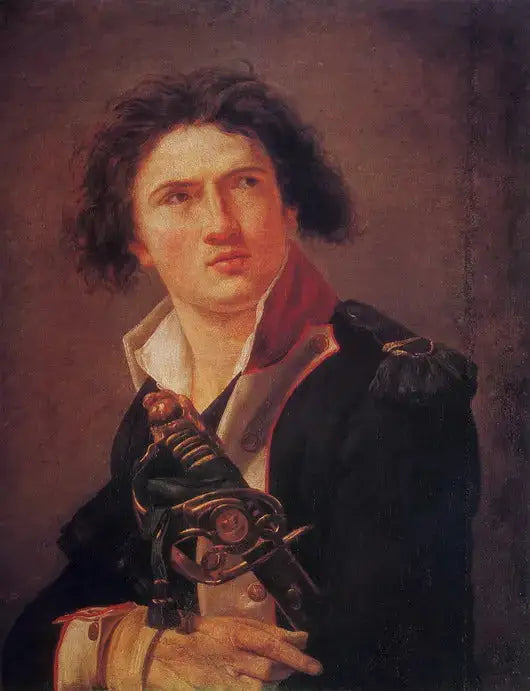 Lazare Hoche - Jacques-Louis Davidin muotokuva