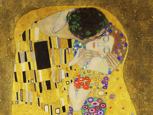 💋 Suudelma – Gustav Klimt (Yksityiskohta) (1907-1908)