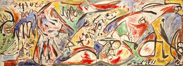 Le Taureau d'eau (de la série Accabonac Creek) - Jackson Pollock