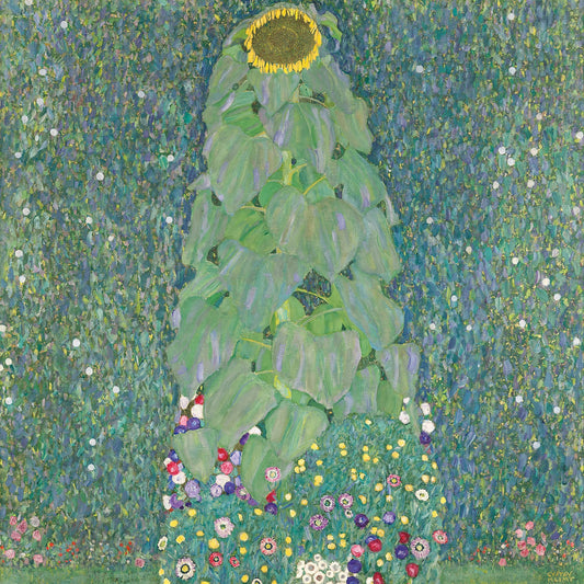 🌻🎨 Auringonkukka – Gustav Klimt (1907)