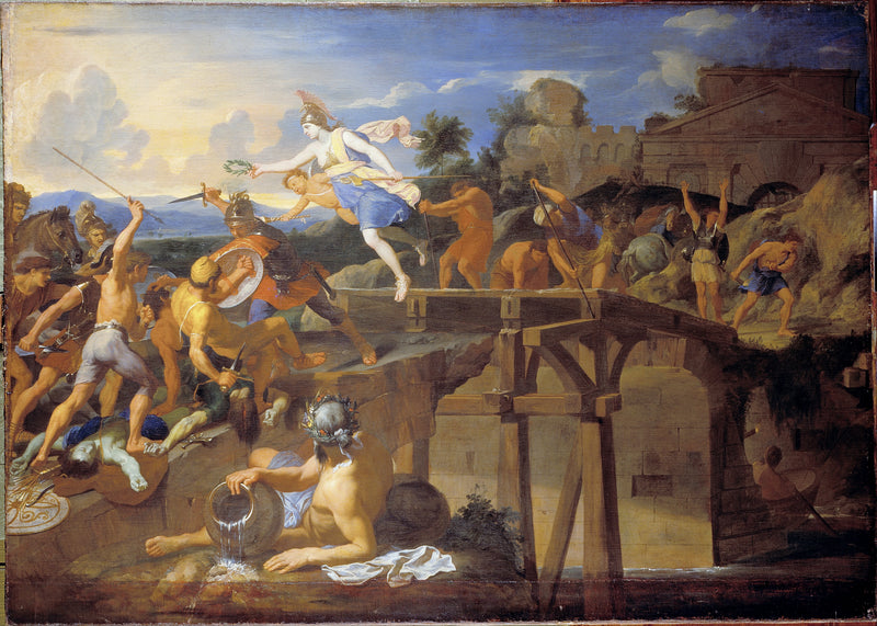 Horatius Coclès défendant le Pont - Charles Le Brun