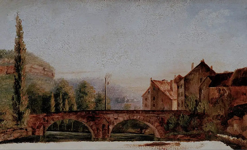 Nahinin silta - Gustave Courbet