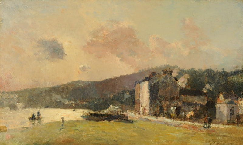 La Seine à Croisset, près de Rouen - Albert Lebourg