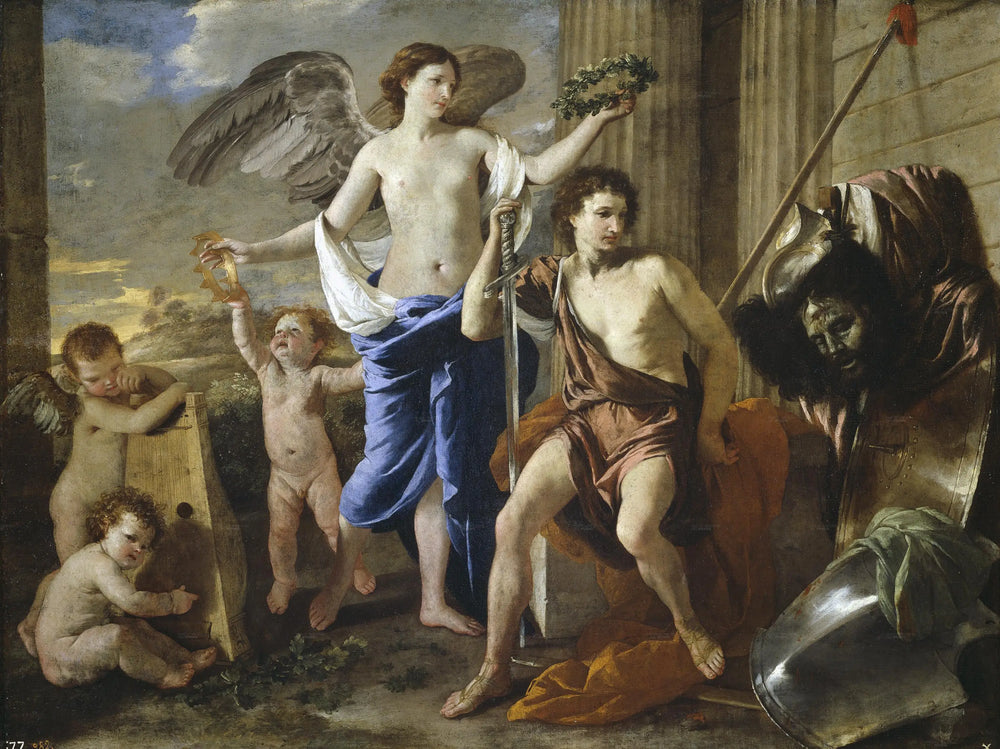 Le Triomphe de David - Nicolas Poussin - Alpha Reproduction