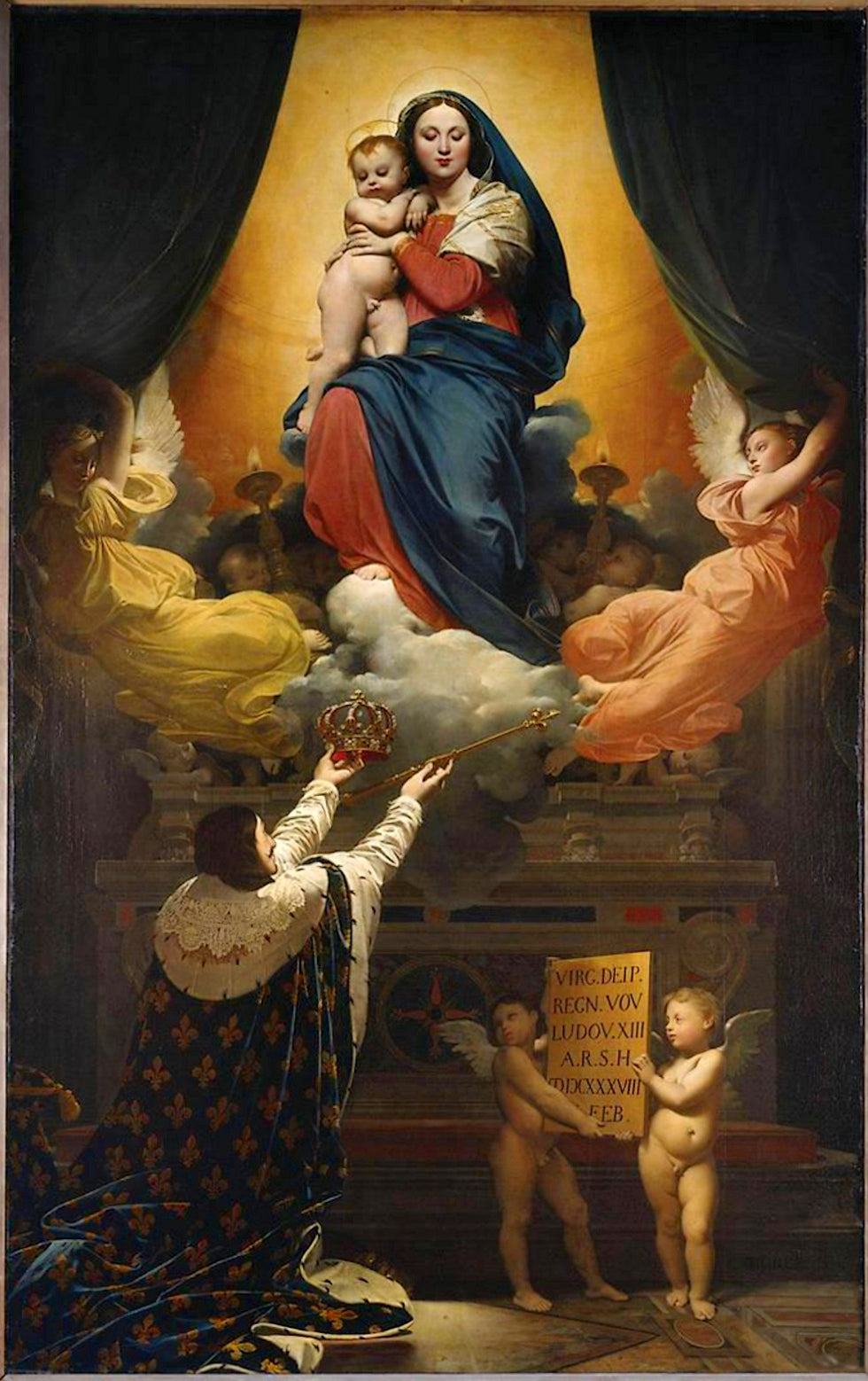 Louis XIII:n vala - Jean-Auguste-Dominique Ingres