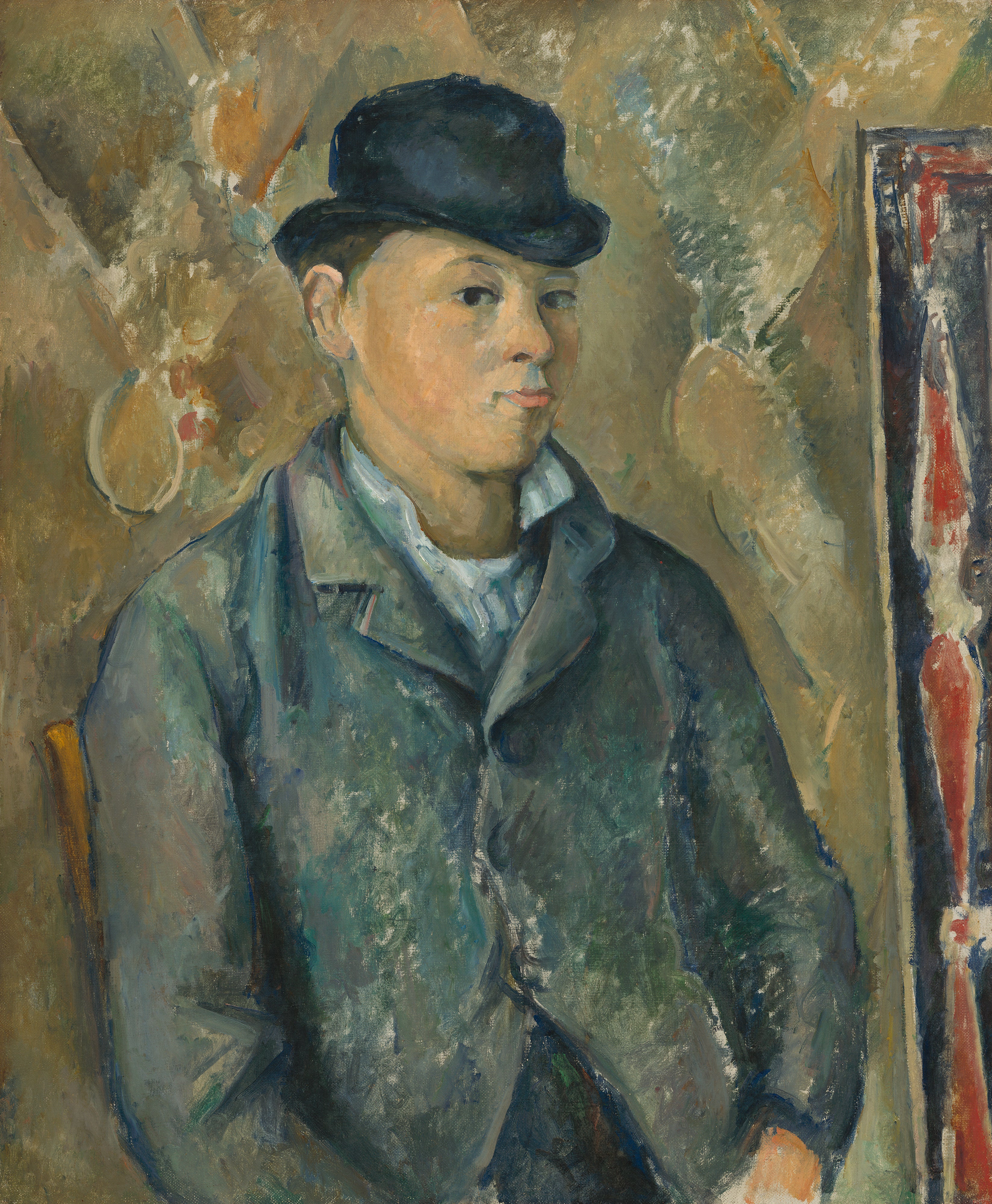 Reproduction du tableau « Le Fils de l'artiste, Paul - Paul Cézanne » par Alpha Reproduction en peinture à l’huile