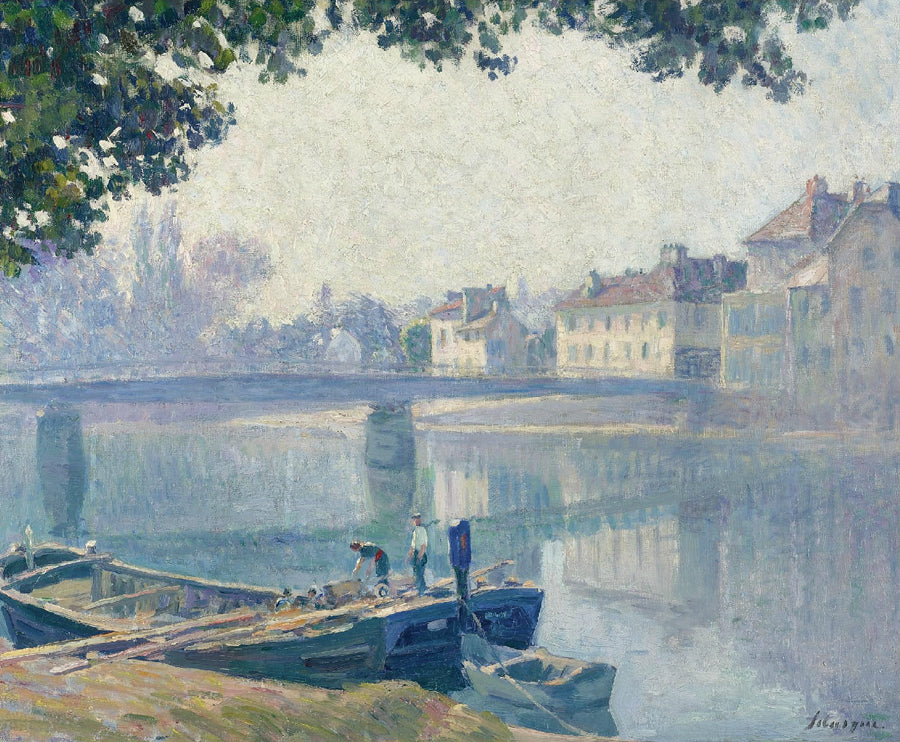 Les bords de la Marne - Henri Lebasque