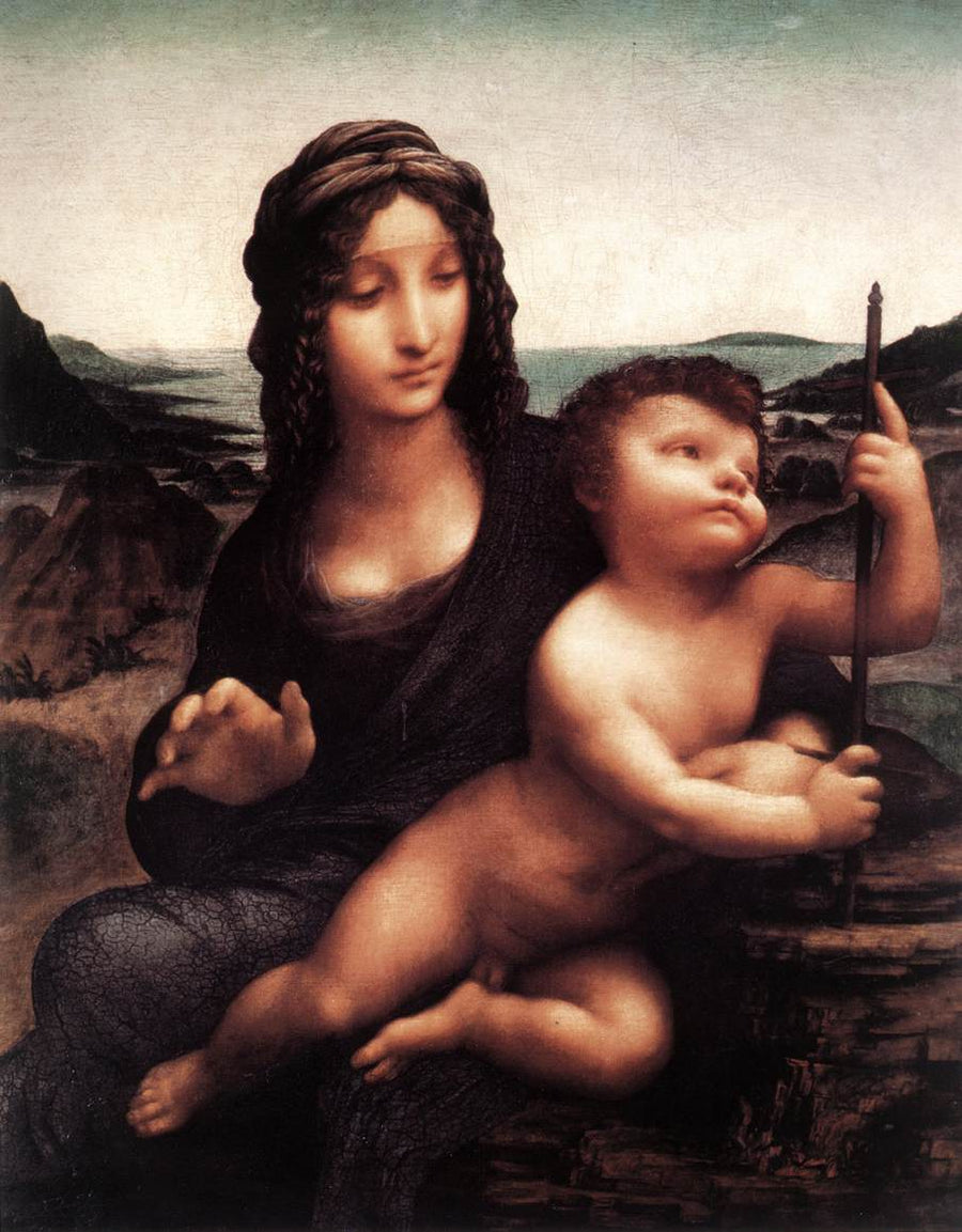 Madonna kehräpuiden ääressä, Buccleuchin versio - Leonardo da Vinci