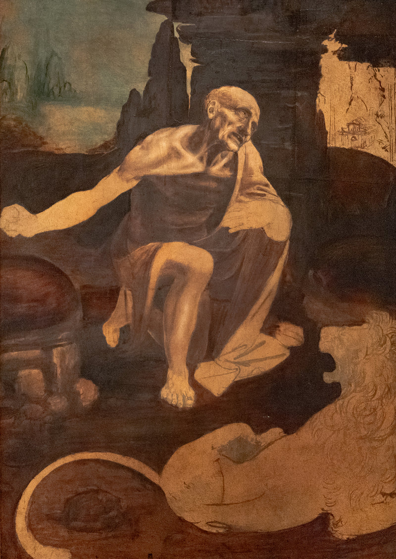 Saint Jérôme dans le désert - Léonard de Vinci