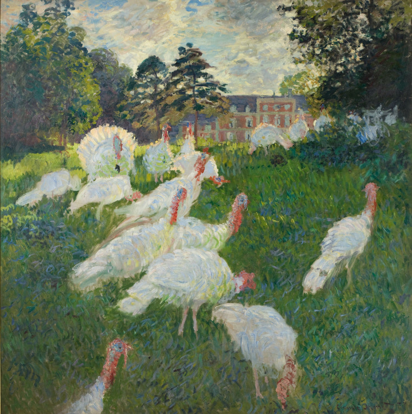 🎨 Kalkkunat – Claude Monet (1877)