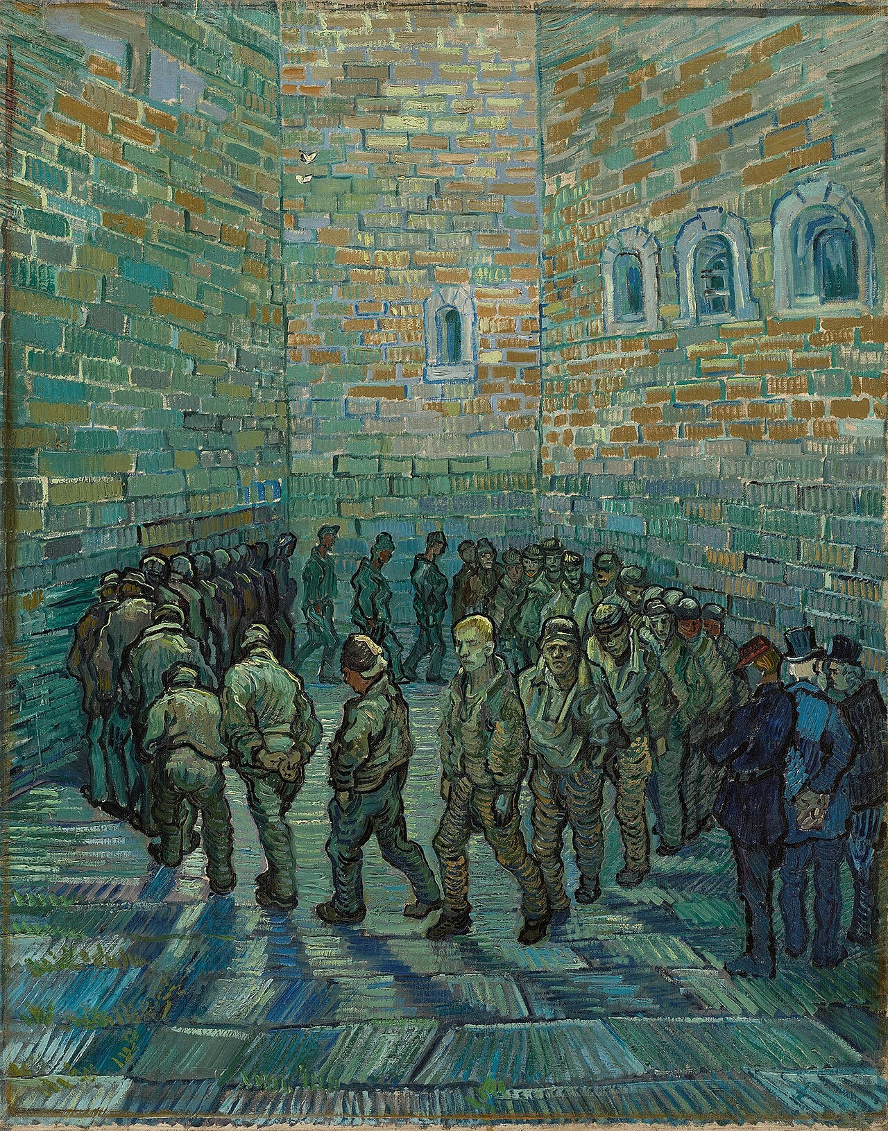 🚶‍♂️ Vankien neuvottelut – Vincent van Gogh (1890)