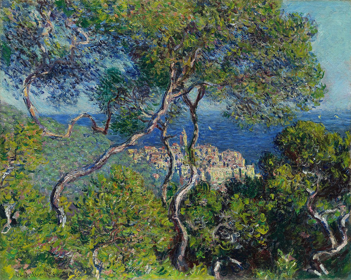 🌴 Les Villas à Bordighera – Claude Monet (1884)